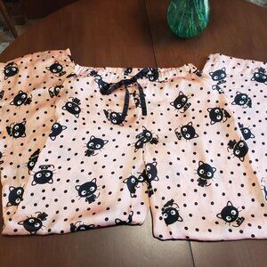 Forever 21 Chococat Satin Pajama Pants Medium